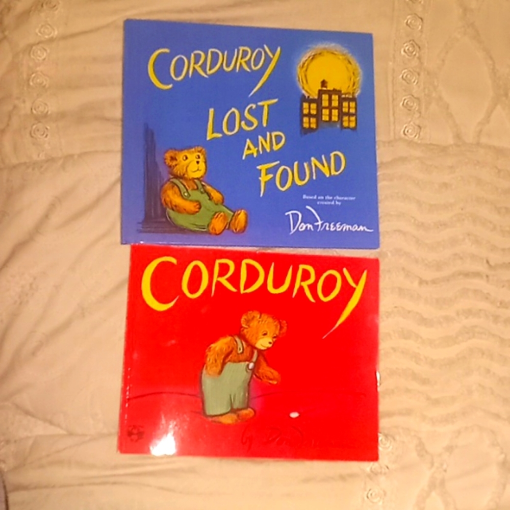 Corduroy by Don Freeman Bundle of 2 Books 1 Hardcopy 1 Paperback
